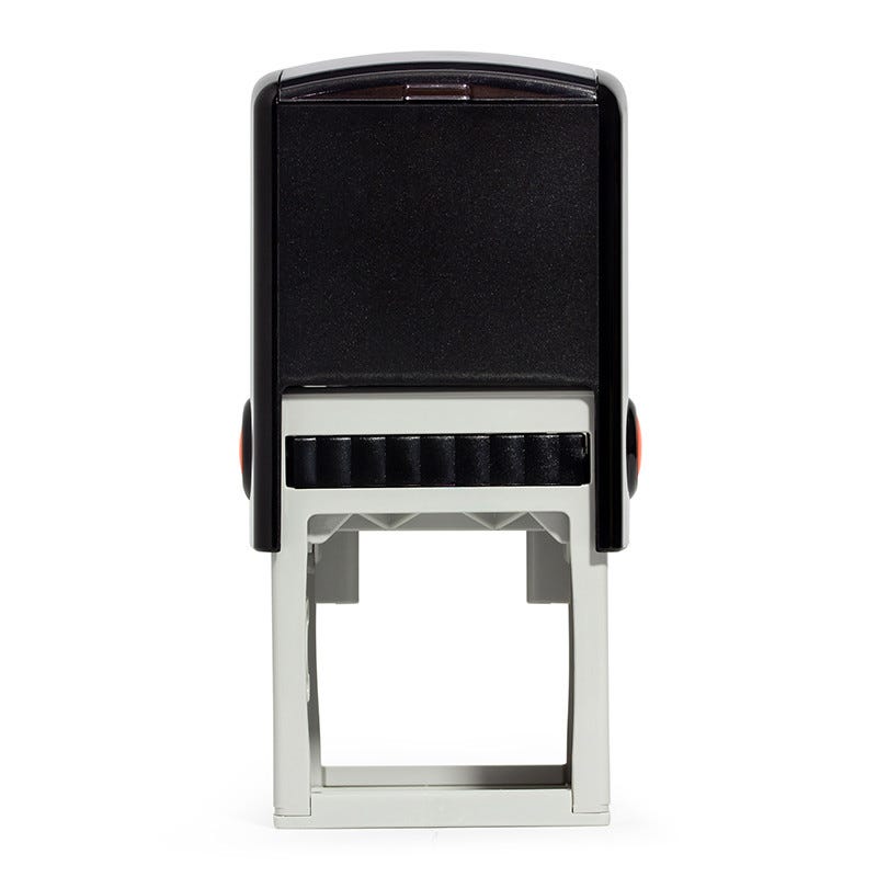 Rear view of the Corporate Seal Stamp with Year