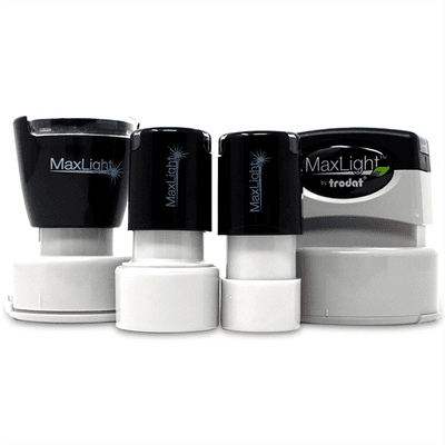 Maxlight Pre-Inked Round Stamps