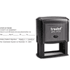 Maine Jurat Notary Stamp Body and Design