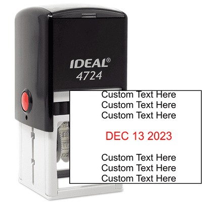 Trodat Dater 4724 with Custom Text