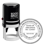 State of Arkansas Land Surveyor Seal Stamp
