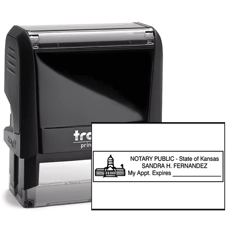 Kansas Notary Rectangle