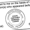 State of Alabama  Land Surveyor Seal Imprint