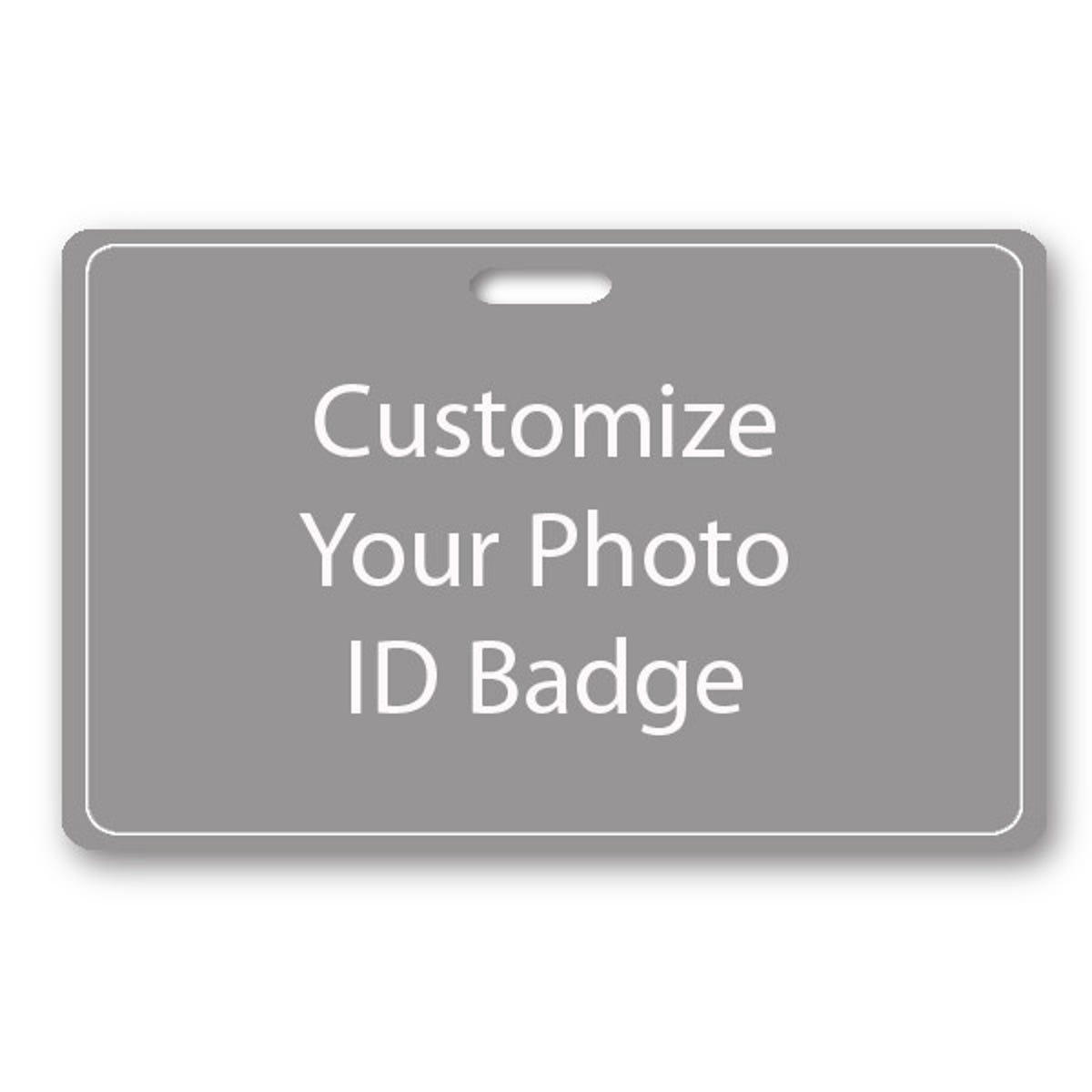 Horizontal Double Sided ID Card