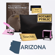 Arizona Pink Deluxe Notary Kit