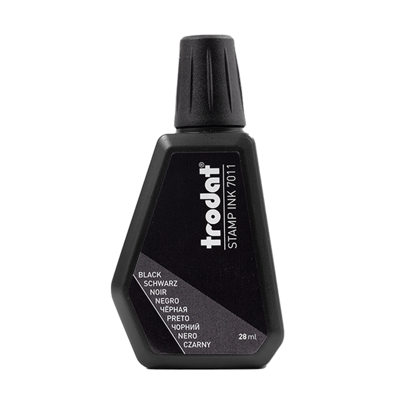 Black 1oz Refill Ink - Self Inking