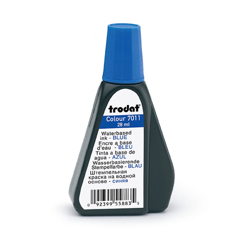 Blue 1oz Refill Ink - Self Inking