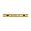 Horizontal Engraved Heavy Brass Signs 2" x 20"