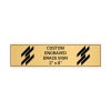 Custom Engraved Brass Plate 2" x 8" Heavy-Duty