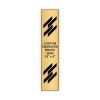 Vertical Engraved Heavy Brass Signs 18" x 4"