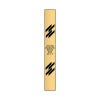 Vertical Engraved Heavy Brass Signs 22" x 3"