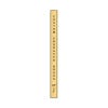 Vertical Engraved Heavy Brass Signs 24" x 2"