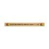 Horizontal Full Color Brass Signs 1" x 12"