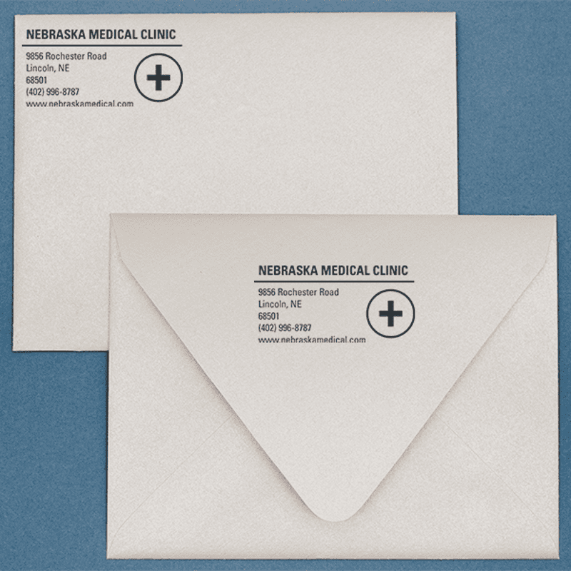 Custom Medical Address Stamp Lifestyle
