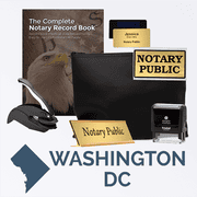 District Of Columbia Deluxe Notary Kit