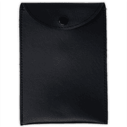 Black Vinyl Embosser Pouch