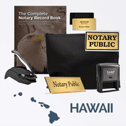 Hawaii Deluxe Notary Kit