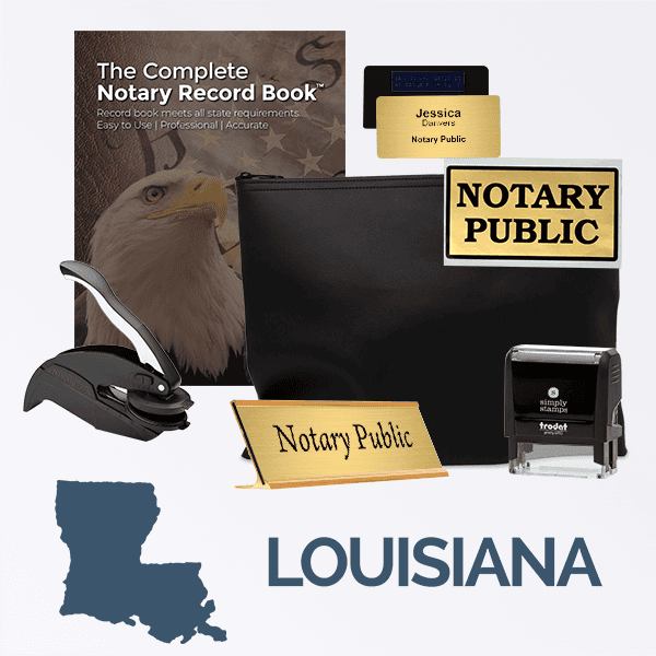 Louisiana Deluxe Notary Kit