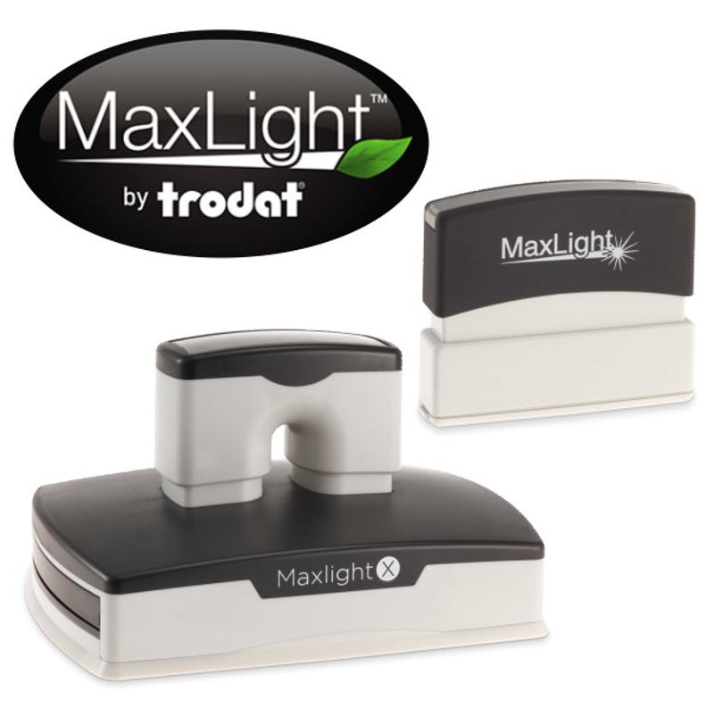 Maxlight Pre-Inked Rectangular Stamps