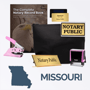 Missouri Pink Deluxe Notary Kit