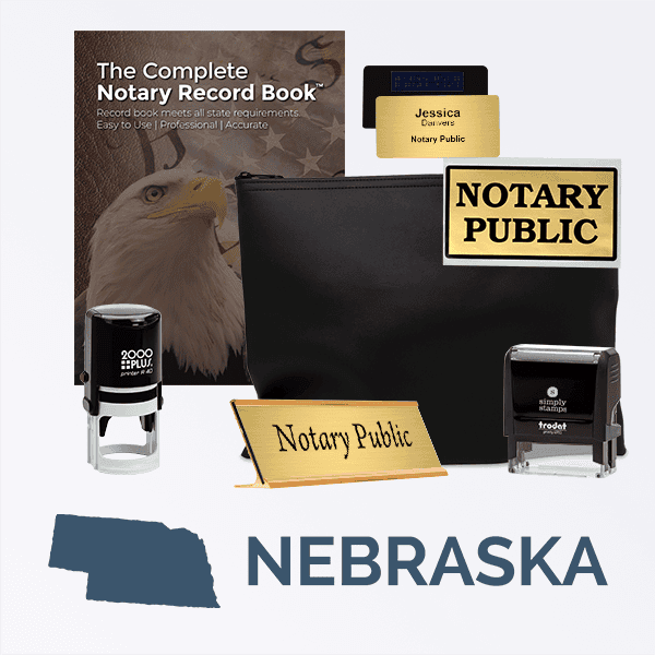 Nebraska Deluxe Notary Kit