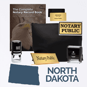 North Dakota Deluxe Notary Kit