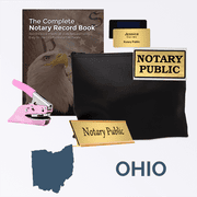 Ohio Pink Deluxe Notary Kit