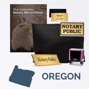 Oregon Pink Deluxe Notary Kit