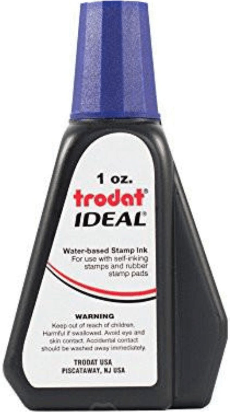 Purple 1oz Refill Ink - Self Inking