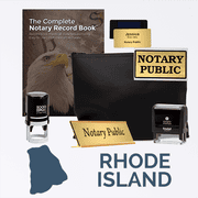 Rhode Island Deluxe Notary Kit