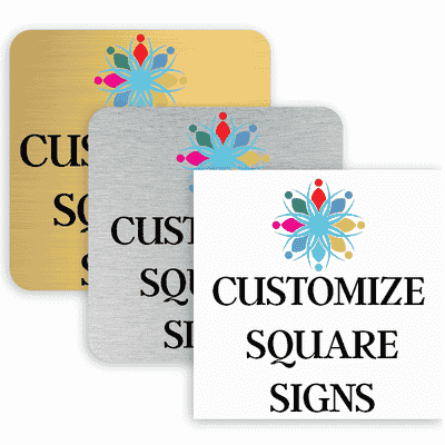 Square Full Color Signs