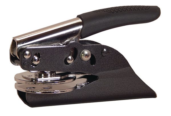 Standard Round EZSeal Pocket Embosser