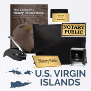 U.S. Virgin Islands Deluxe Notary Kit