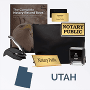 Utah Deluxe Notary Kit