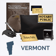 Vermont Deluxe Notary Kit