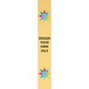 Vertical Full Color Brass Signs 20" x 3"