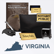 Virginia Deluxe Notary Kit