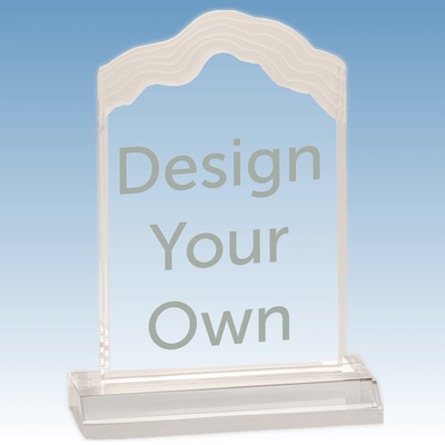 White Cap Acrylic Award 5 ½” x 7 ¾”