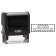 Illinois Serrated Border Rectangular Notary Seal