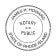 Rhode Island Round Notary Seal
