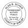 Tennessee Round Notary Seal