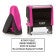 Alaska Pink Rectangle Notary Stamp