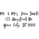 Script Custom 3 Line Stamp
