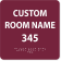 ADA Braille Room Sign