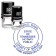 Tennessee Date Below Circle Round Notary Seal