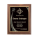 Donor Recognition Rising Star 8" x 10" Walnut Plaque