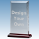 Red Base Apex Style 6" x 9.75" Acrylic Award