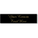 Black 1/2" x 2" Brass Plate
