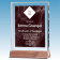 Career Recognition Marble Ruby Acrylic Award