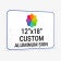 12" x 18" Custom Aluminum Sign, Heavy-Duty, Indoor/Outdoor